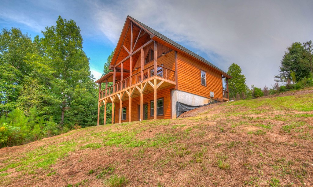 57 Devin Drive Murphy, NC 28906 - Photo 32 of 36 a view of swimming pool with an outdoor space