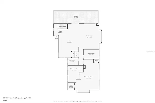 $649,900 | 1907 Gulf Beach Boulevard, Tarpon Springs, FL 34689
