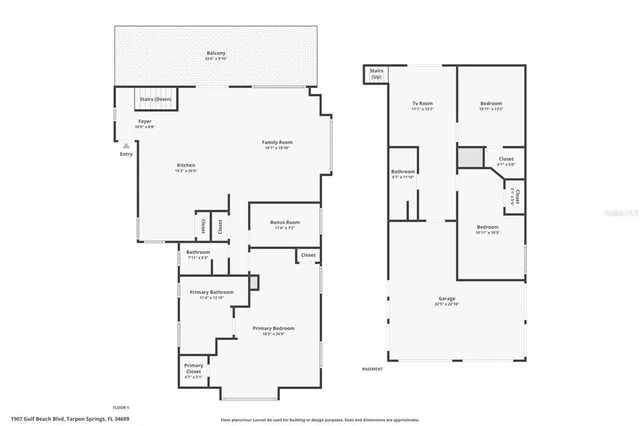 $649,900 | 1907 Gulf Beach Boulevard, Tarpon Springs, FL 34689