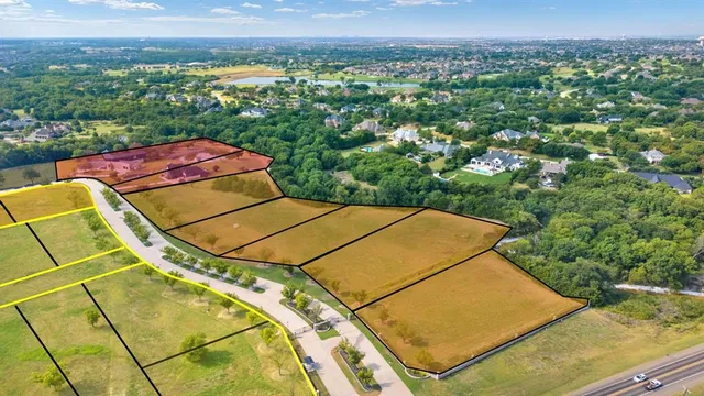 an aerial view of tennis court