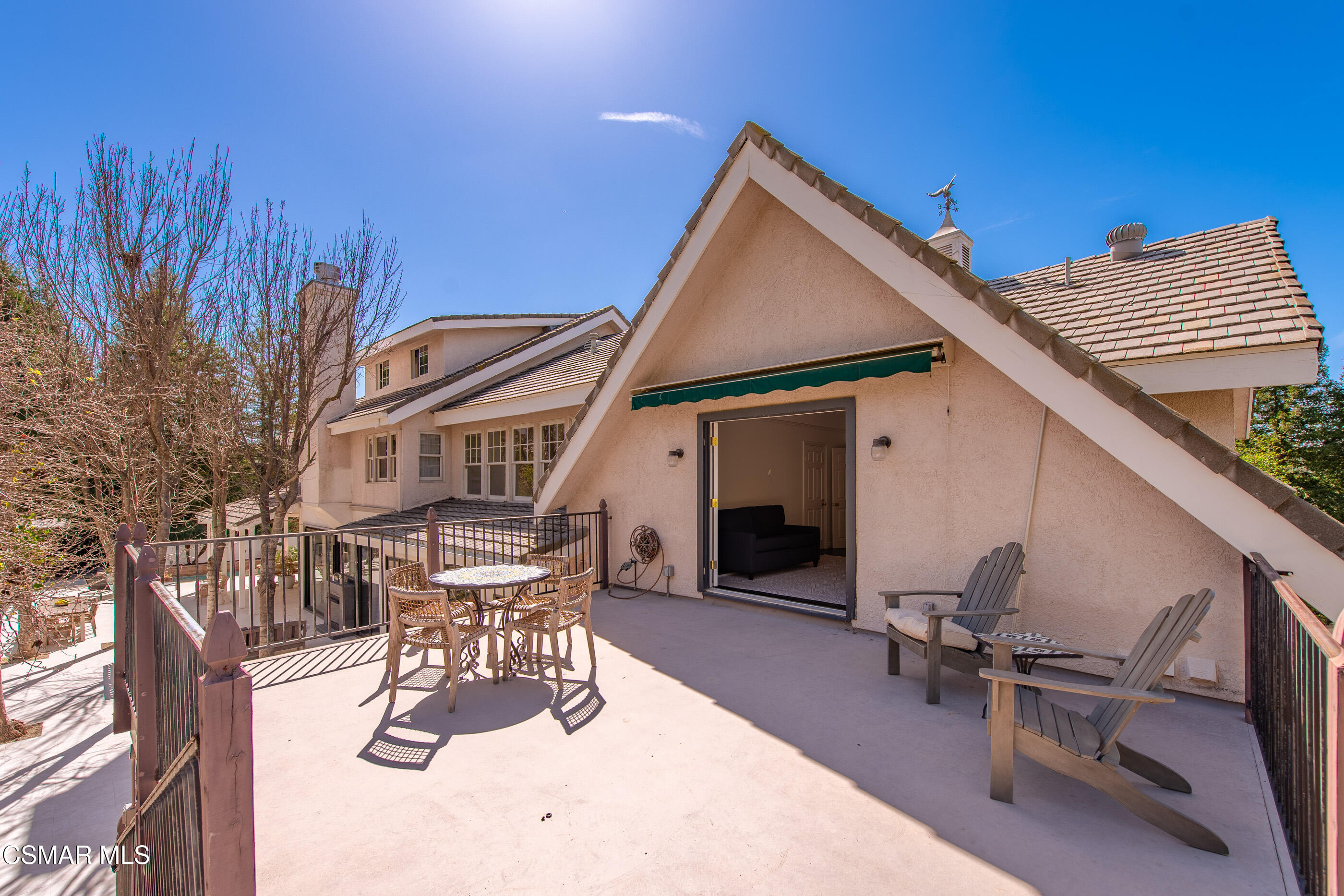 6144 Chesebro Road Agoura Hills, CA 91301 - Photo 38 of 73 a view of a terrace with chairs