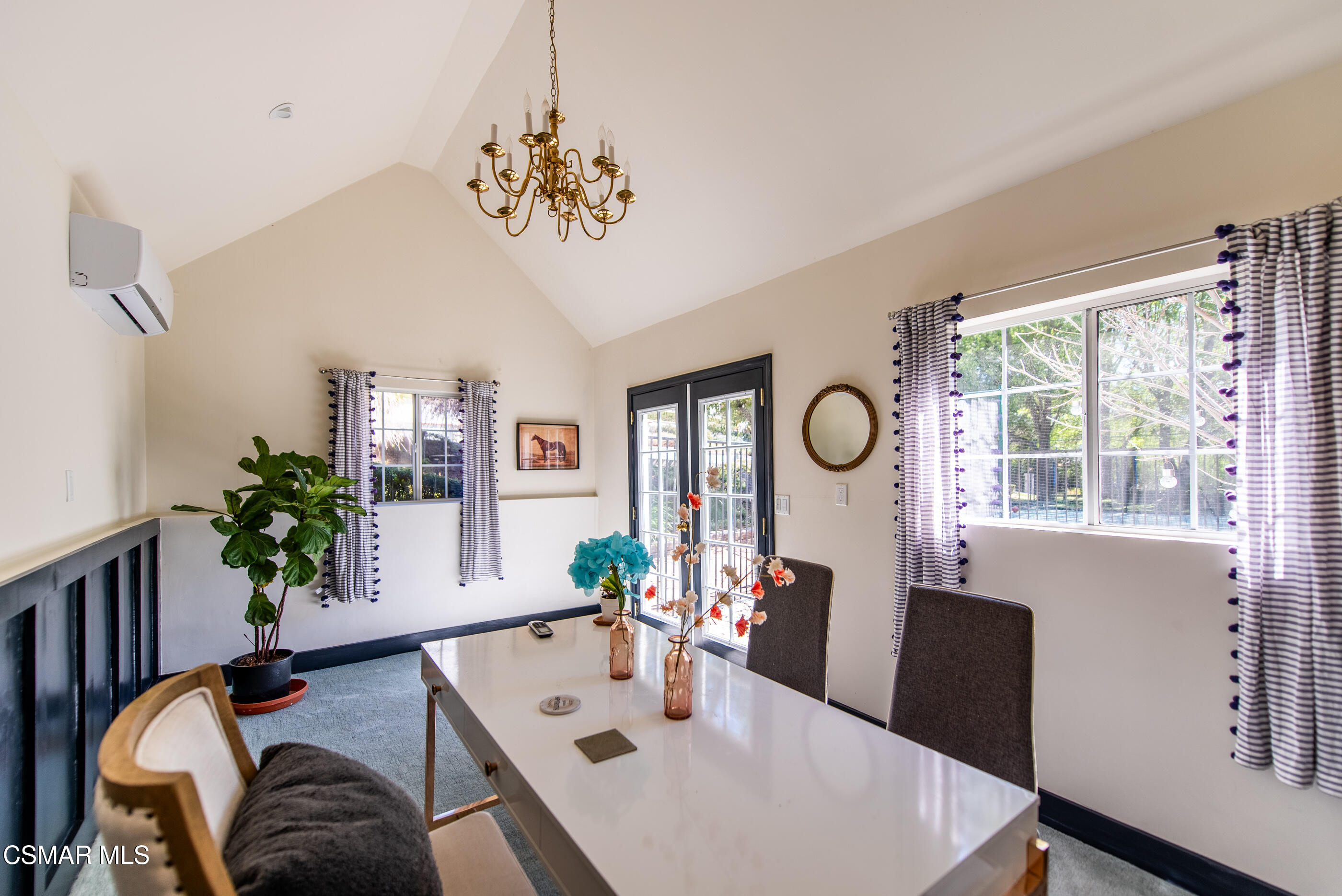 6144 Chesebro Road Agoura Hills, CA 91301 - Photo 60 of 73 a view of a dining room with furniture window and wooden floor