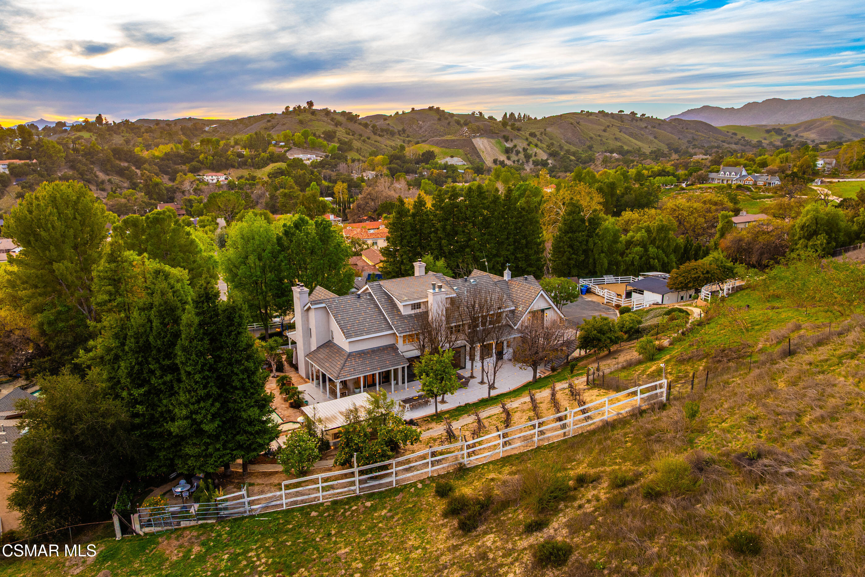 6144 Chesebro Road Agoura Hills, CA 91301 - Photo 72 of 73 a view of a lake in middle of the town