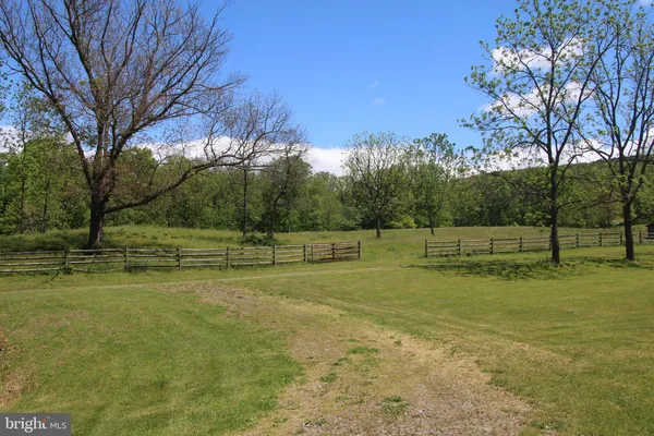 a view of a golf course