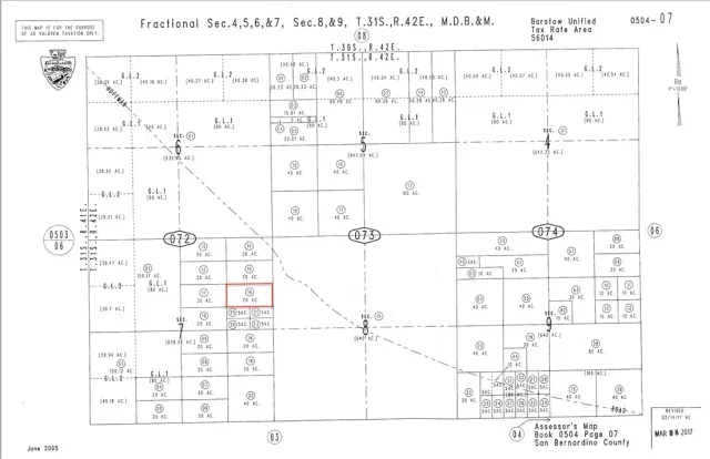 $14,900 | 700 Hoffman Red Mountain, Johannesburg, CA 93528