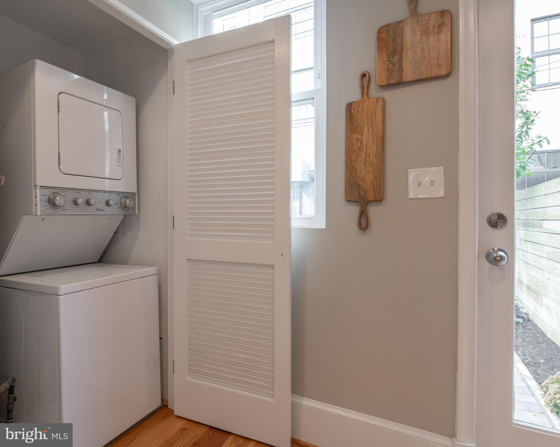 1327 V Street Northwest Washington, DC 20009 - Photo 13 of 29 a utility room with dryer and washer