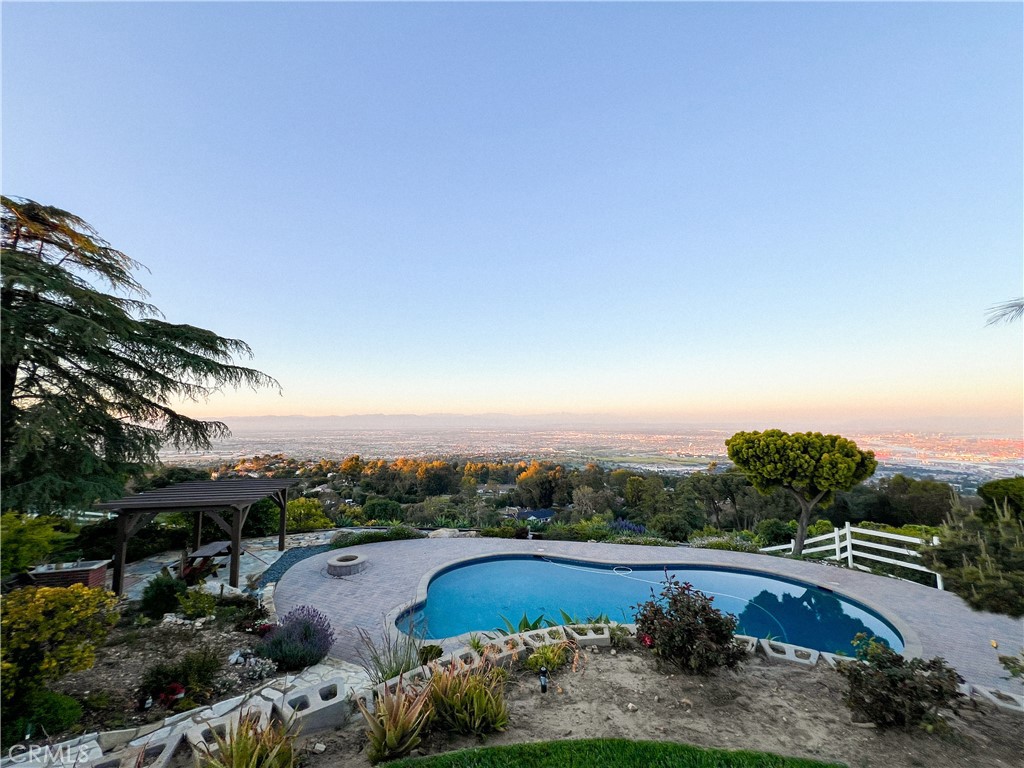 1 Hackamore Road Rolling Hills, CA 90274 - Photo 52 of 57 a view of swimming pool with mountain view