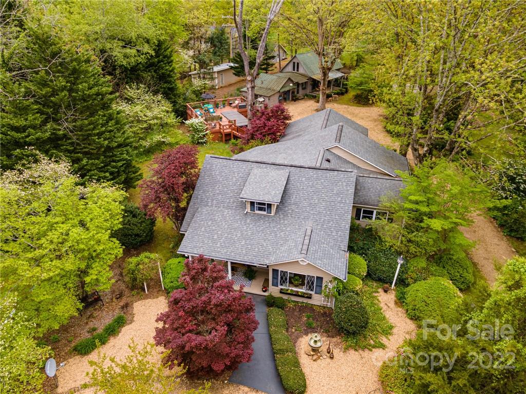 123 Grace Heights Rutherfordton, NC 28139 - Photo 5 of 48 an aerial view of a house with a yard