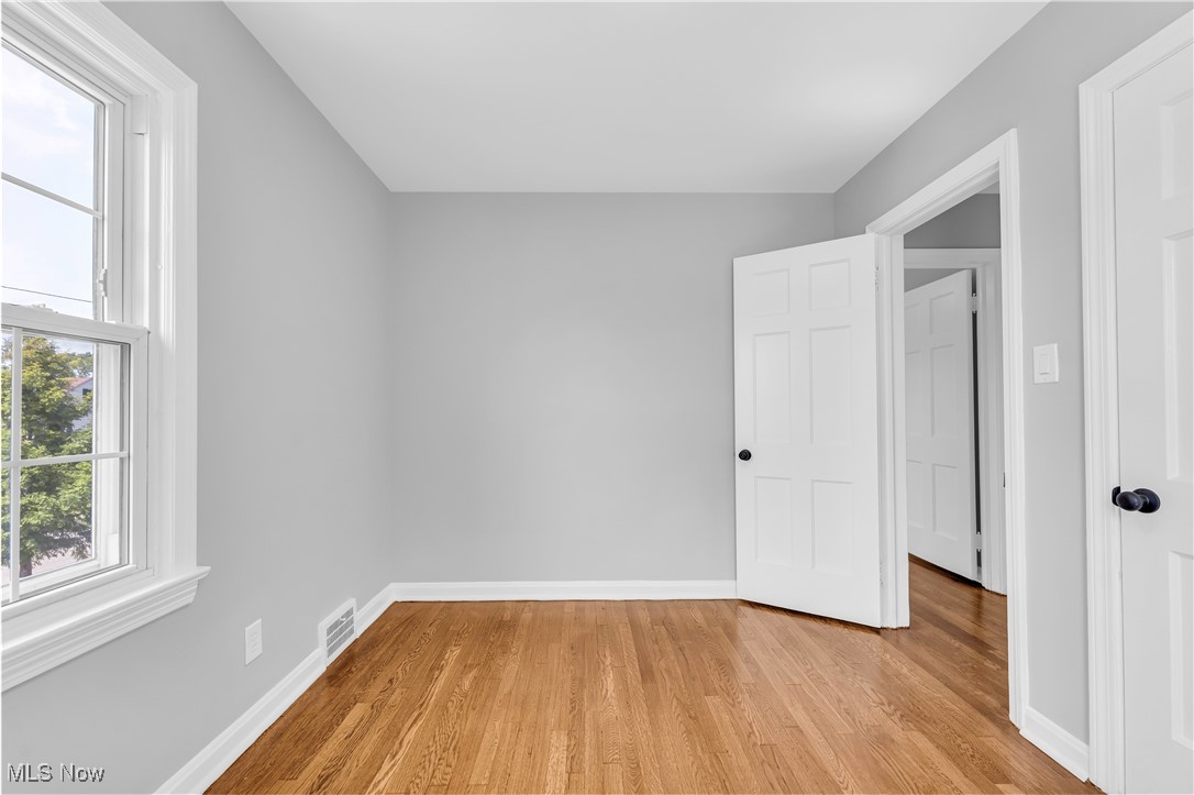 3663 Strathavon Road Cleveland, OH 44120 - Photo 21 of 39 Spare room featuring light hardwood / wood-style flooring