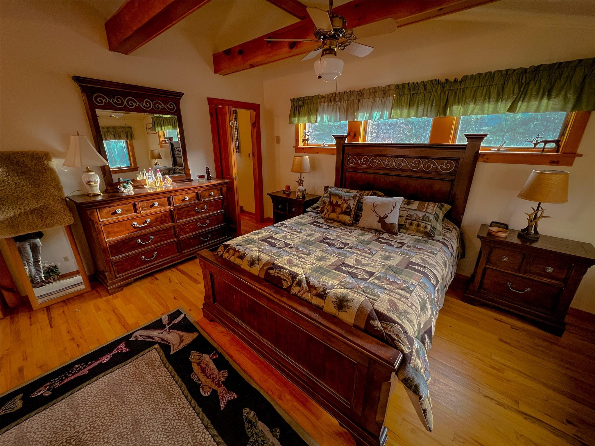 46 Beaverkill Mountain Road Roscoe, NY 12776 - Photo 13 of 27 a bed room with a bed and a television