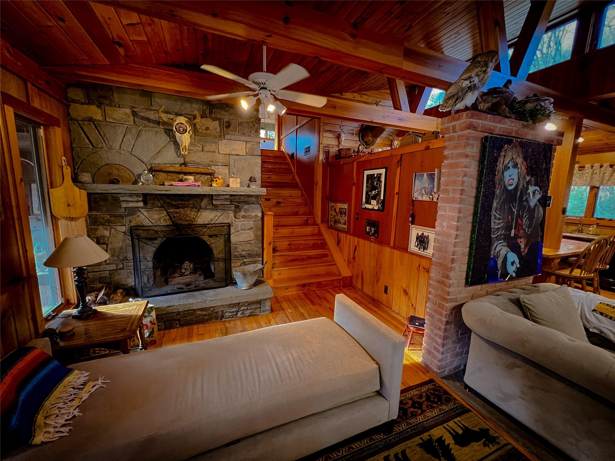 46 Beaverkill Mountain Road Roscoe, NY 12776 - Photo 18 of 27 a room with furniture