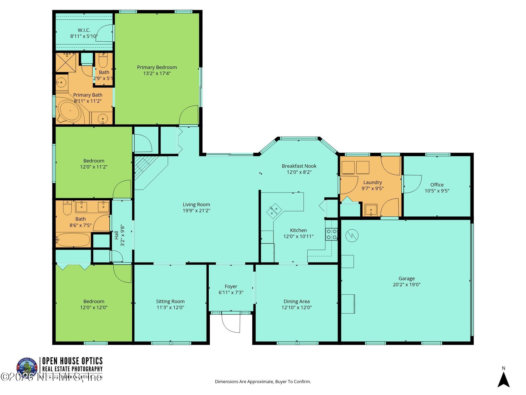 12227 Flynn Woods Road Jacksonville, FL 32223 - Photo 62 of 62 Floor Plan