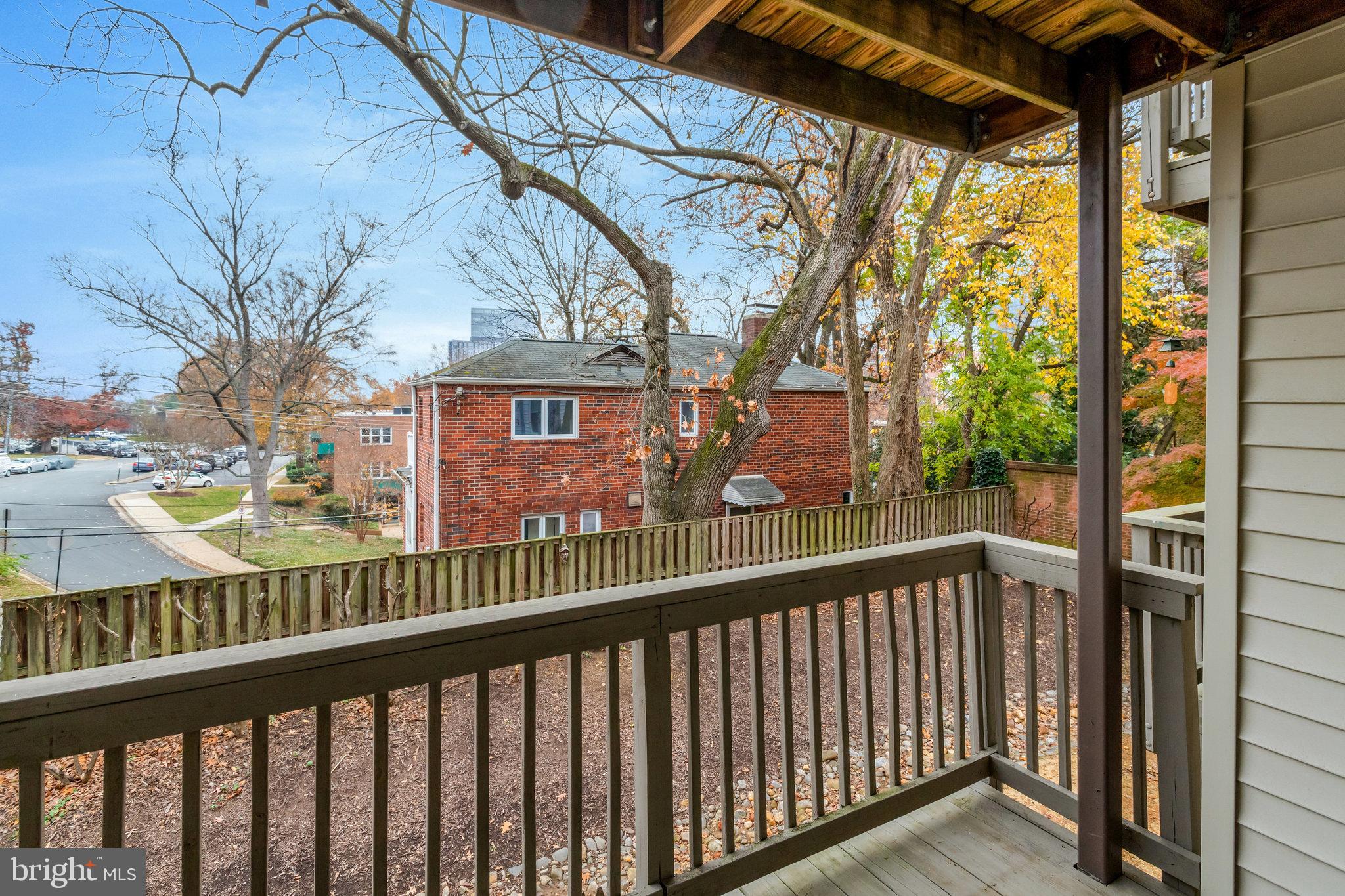 2101 North Rolfe Street, Unit C Arlington, VA 22209 - Photo 16 of 26 a view of city from a balcony
