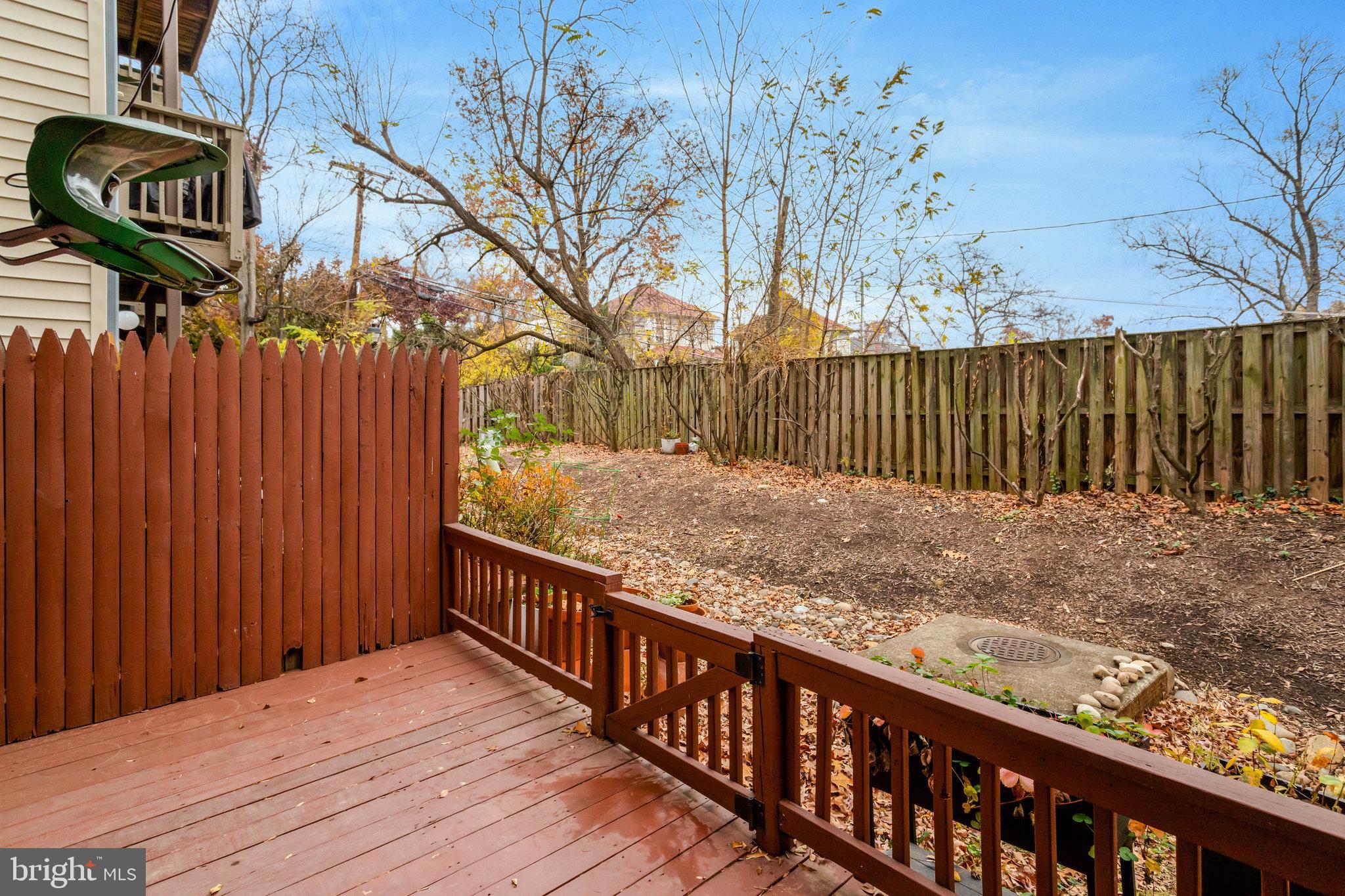 2101 North Rolfe Street, Unit C Arlington, VA 22209 - Photo 24 of 26 a view of balcony with wooden fence
