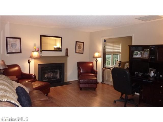 109 Culler Way King, NC 27021 - Photo 2 of 16 Living Room. Wonderful Living Room with new flooring and fireplace.