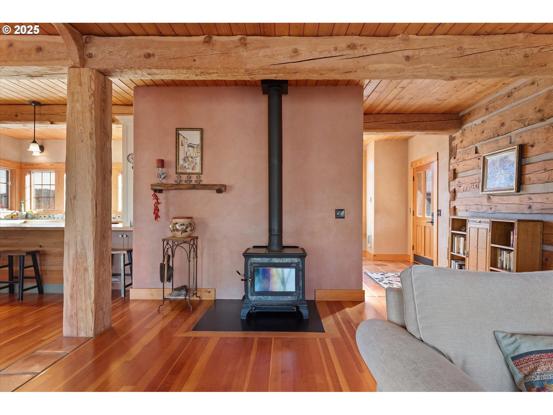 48303 Cornucopia Highway Halfway, OR 97834 - Photo 14 of 48 a living room with furniture and a wooden floor