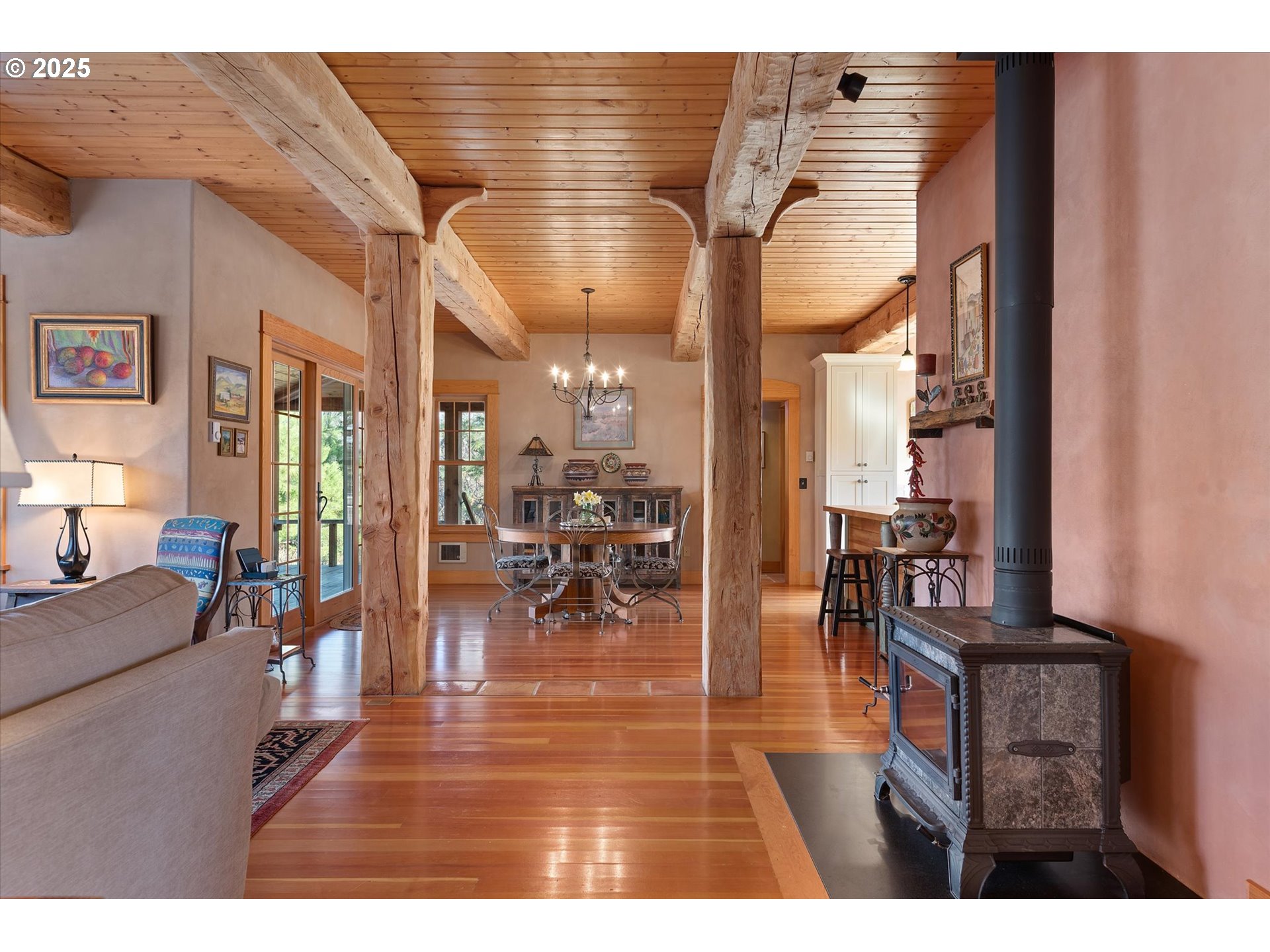 48303 Cornucopia Highway Halfway, OR 97834 - Photo 15 of 48 a view of a living room and dining room