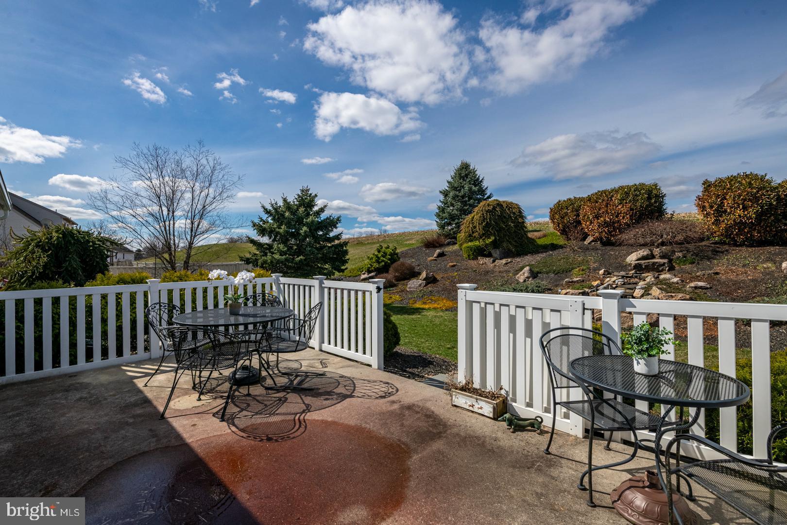 382 Tilden Road Mohrsville, PA 19541 - Photo 26 of 34 a view of a chair and tables in the patio