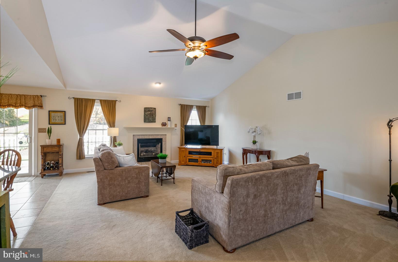 382 Tilden Road Mohrsville, PA 19541 - Photo 8 of 34 a living room with furniture and a fireplace