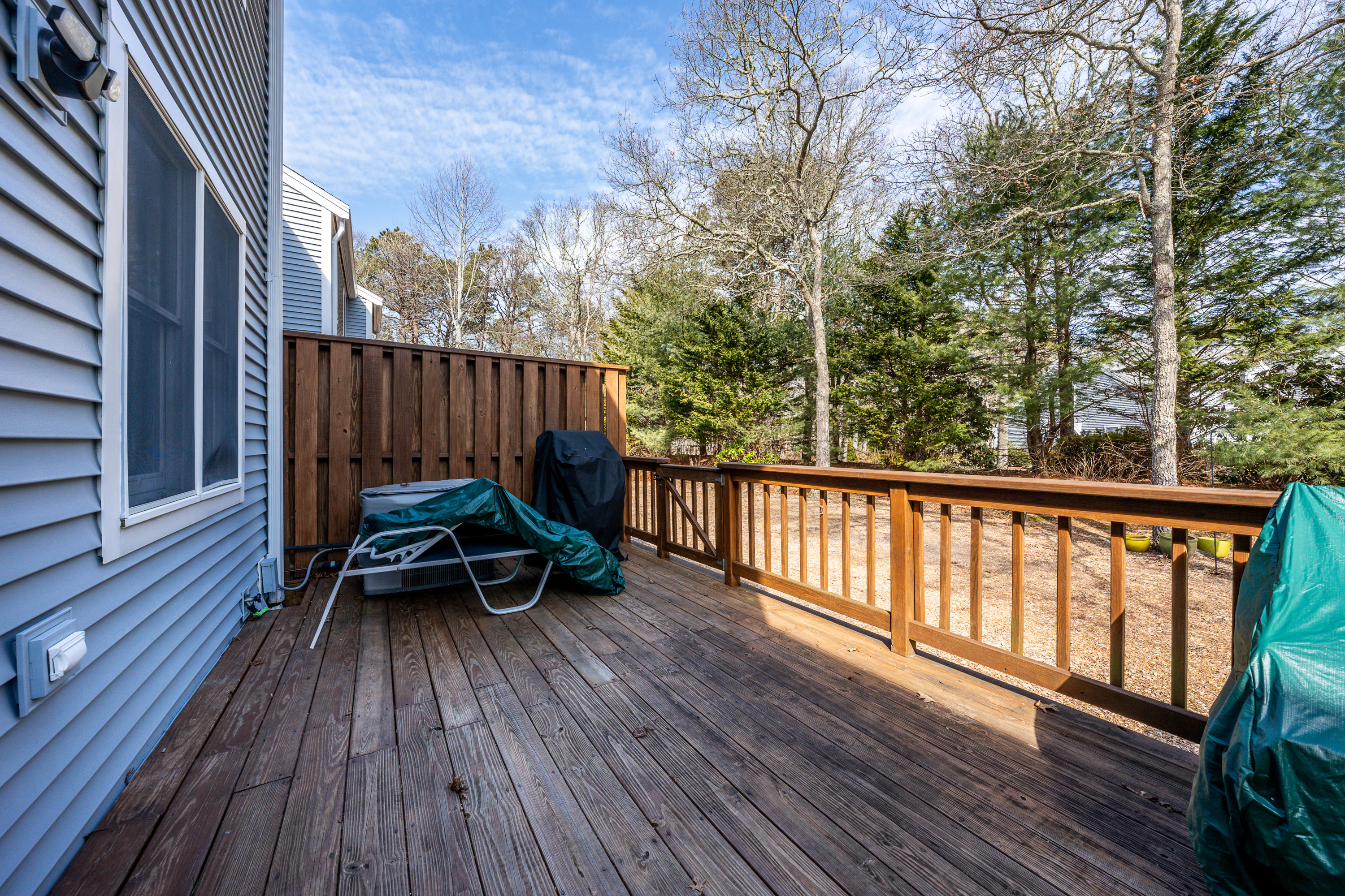 102 Shellback Way, Unit P 102 Mashpee, MA 02649 - Photo 3 of 29 Back Extended Deck