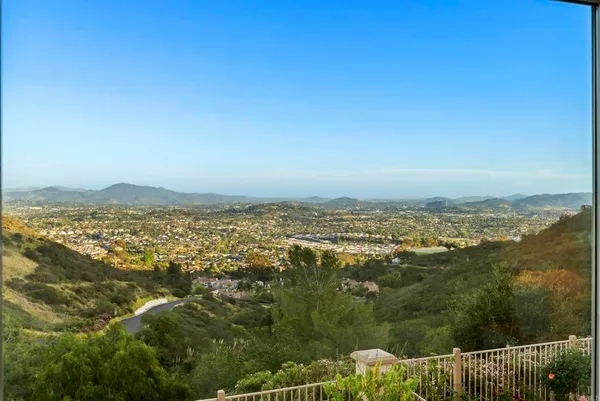 a view of city and ocean