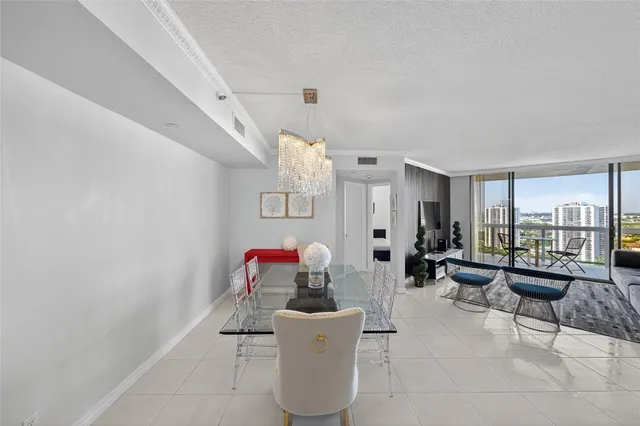 a room with furniture