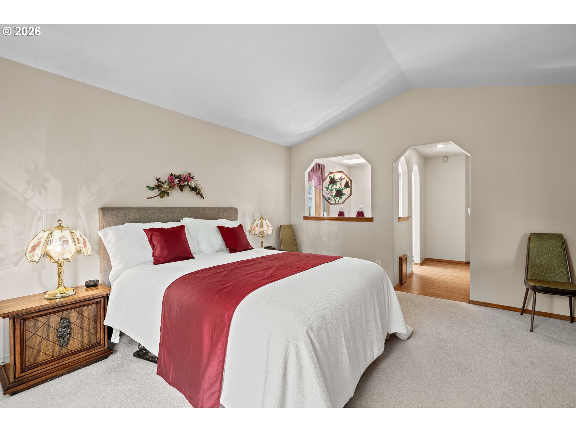 3081 Southwest 31st Street Gresham, OR 97080 - Photo 18 of 38 a bedroom with a bed and a chair