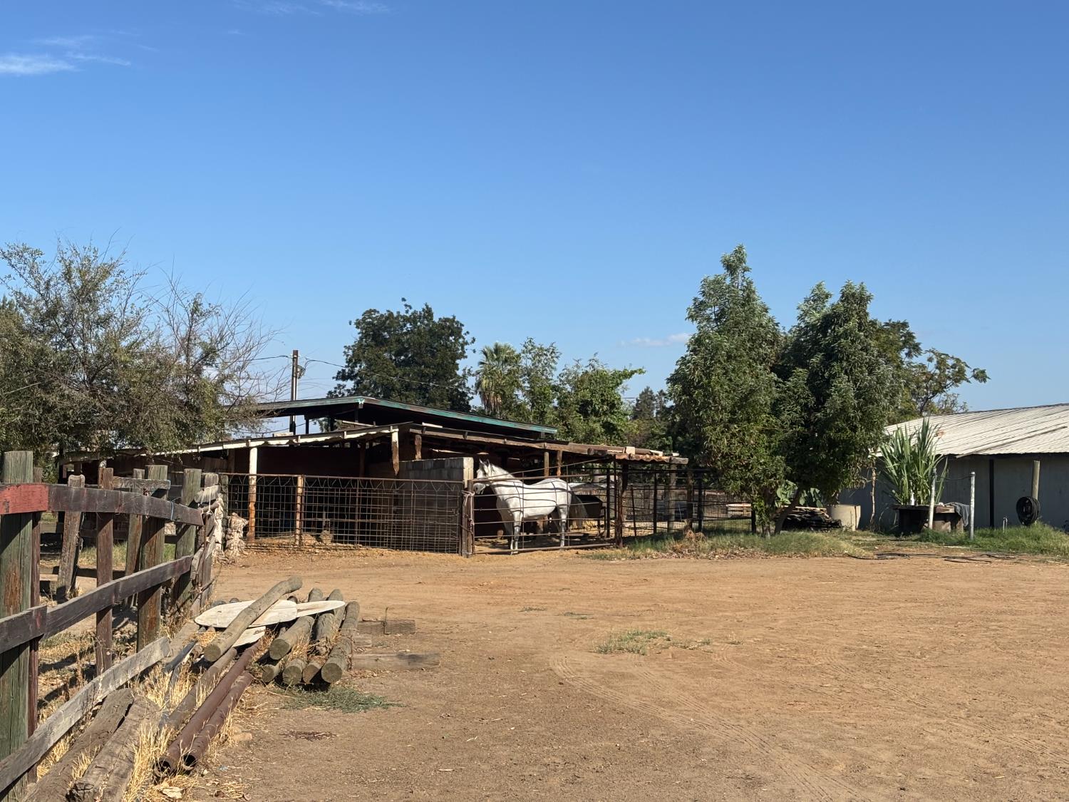 19317 East Parlier Avenue Reedley, CA 93654 - Photo 21 of 36 a view of house with outdoor space and swimming pool