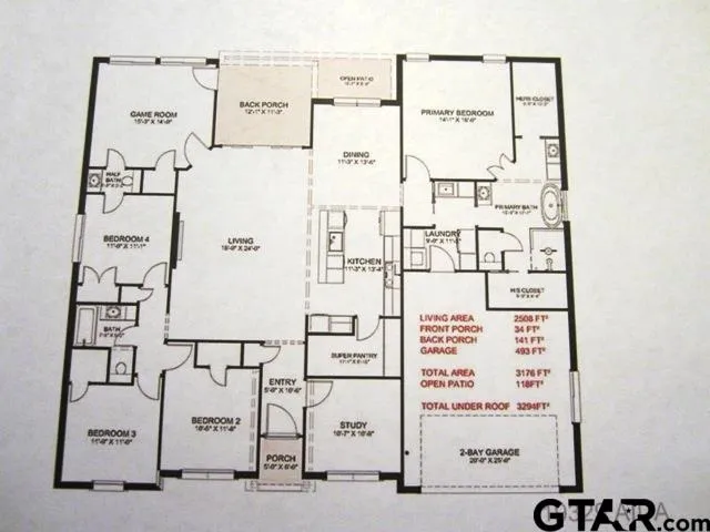 $464,900 | 19329 Aida Drive, Flint, TX 75762