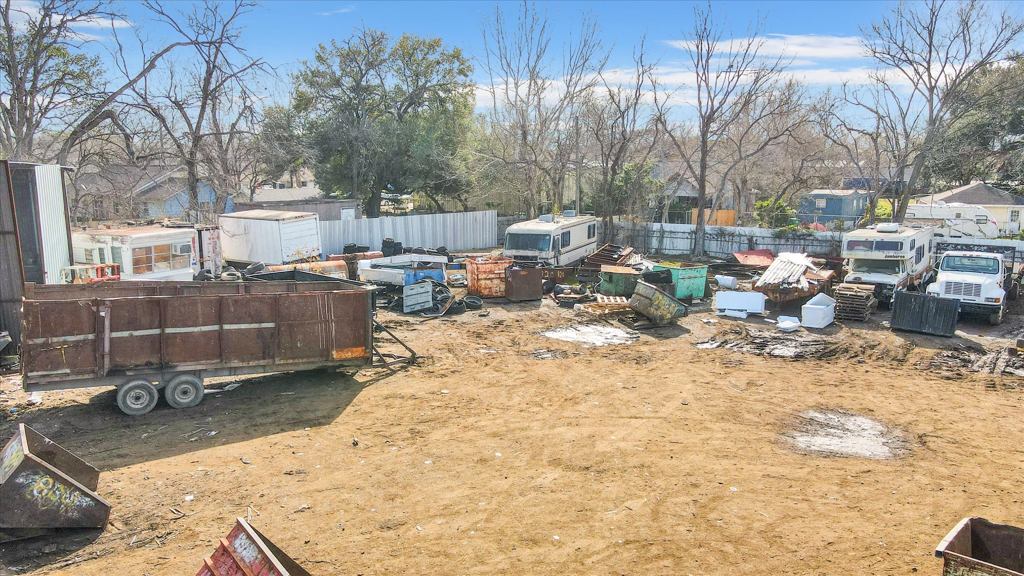 10202 Fulton Street Houston, TX 77076 - Photo 13 of 29 a view of a backyard with sitting area