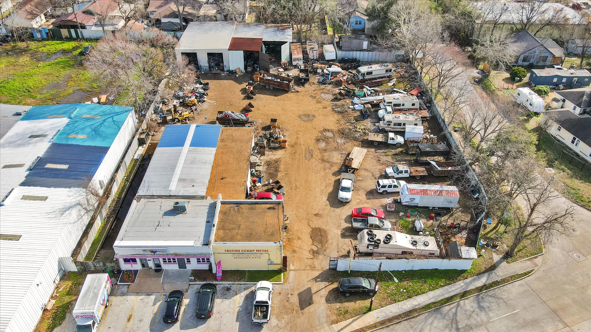 10202 Fulton Street Houston, TX 77076 - Photo 27 of 29 an aerial view of residential houses with outdoor space