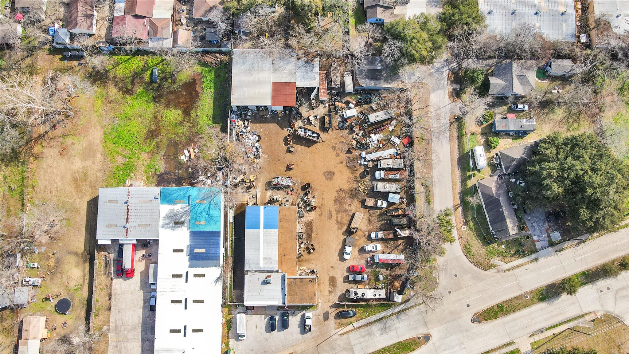 10202 Fulton Street Houston, TX 77076 - Photo 29 of 29 an aerial view of residential houses with outdoor space