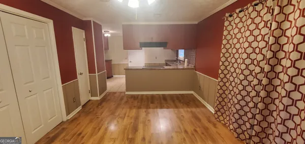 a bathroom with a window