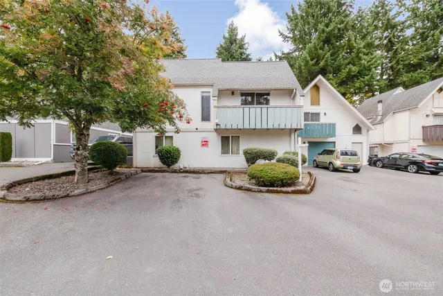 a view of a house with a outdoor space