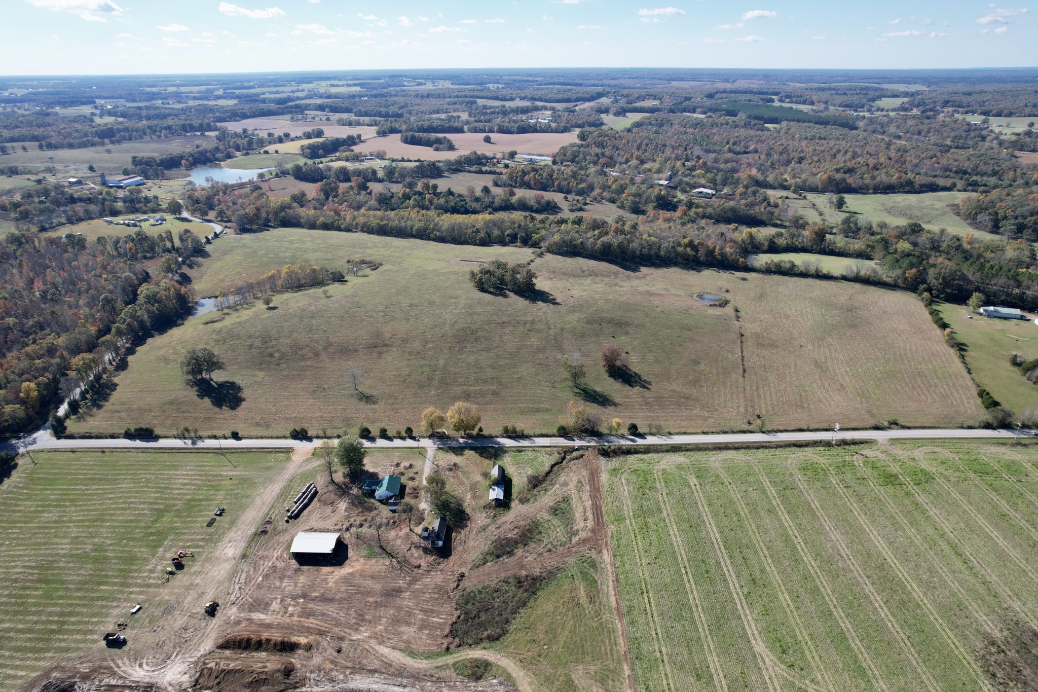 0 Henryville Road Summertown, TN 38483 - Photo 2 of 25 an aerial view of residential houses with outdoor space