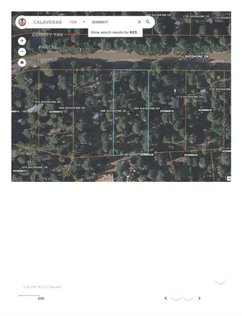 $58,000 | 1694 Shoshone Drive, Unit 7/LOT 31, Arnold, CA 95223