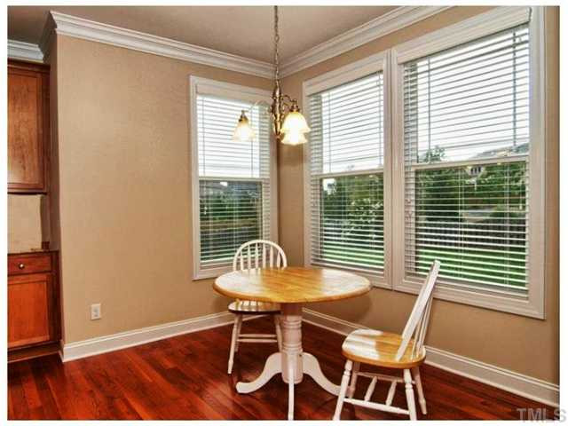 2736 Royal Forrest Drive Raleigh, NC 27614 - Photo 7 of 22 This darling space overlooks the peaceful yard! Breakfast Area