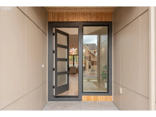 a view interior of a house and wooden floor