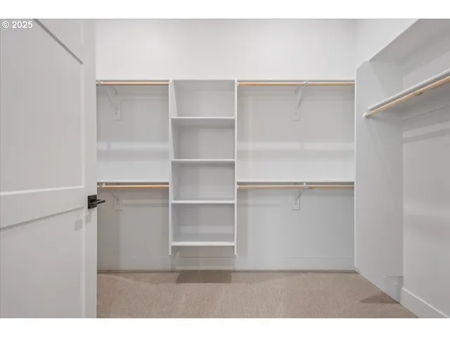 a room with closet