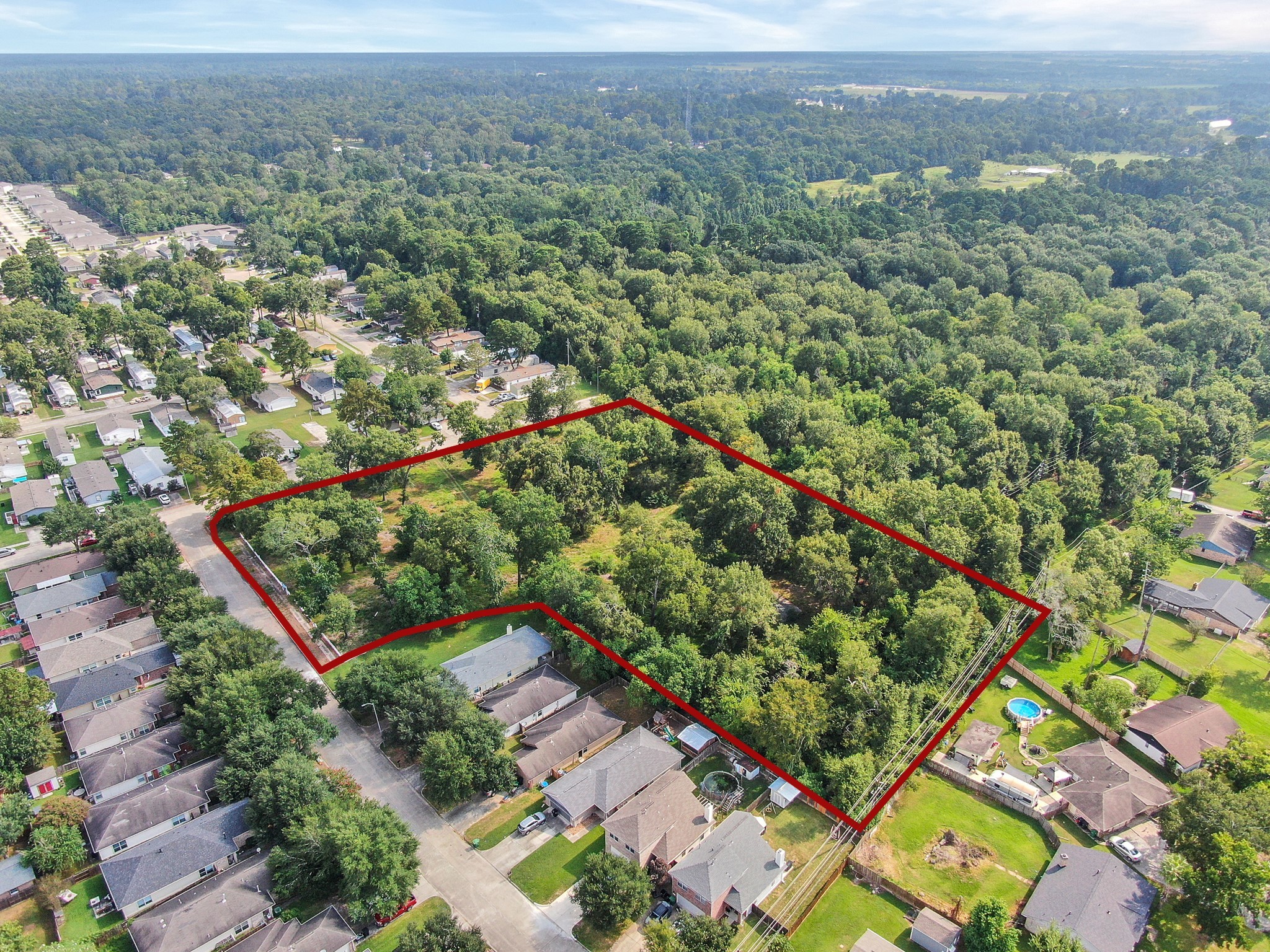 0 Silver Maple Drive Huffman, TX 77336 - Photo 5 of 14 an aerial view of a city