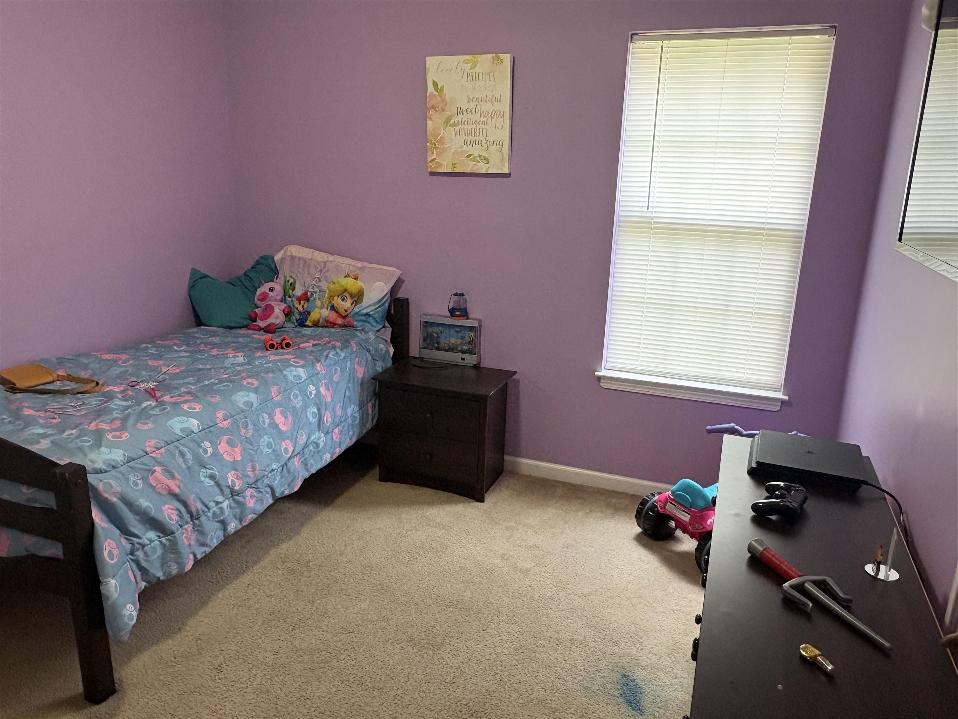4356 Cedar Hills Road Memphis, TN 38135 - Photo 27 of 29 Carpeted room with a single window featuring horizontal blinds