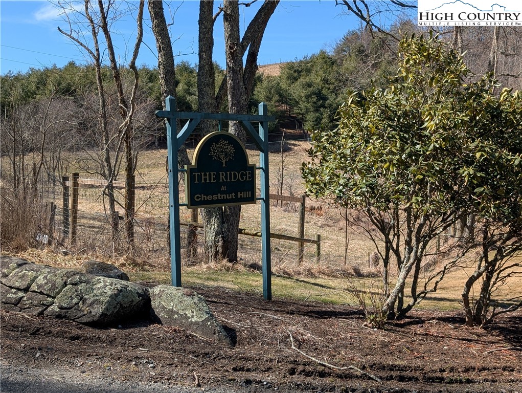 Lot 4 Running Cedar Lane Crumpler, NC 28617 - Photo 2 of 19 a view of a wooden house with a yard and large trees