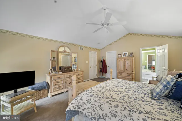 a bed room with a bed and a television