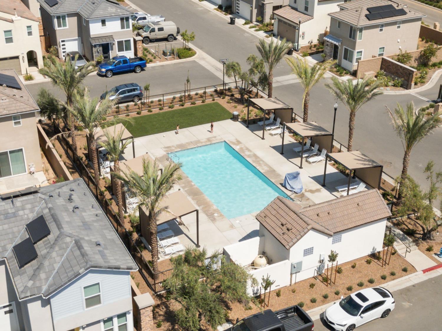 1109 Royalty Way West Madera, CA 93636 - Photo 37 of 47 an aerial view of a house with a yard