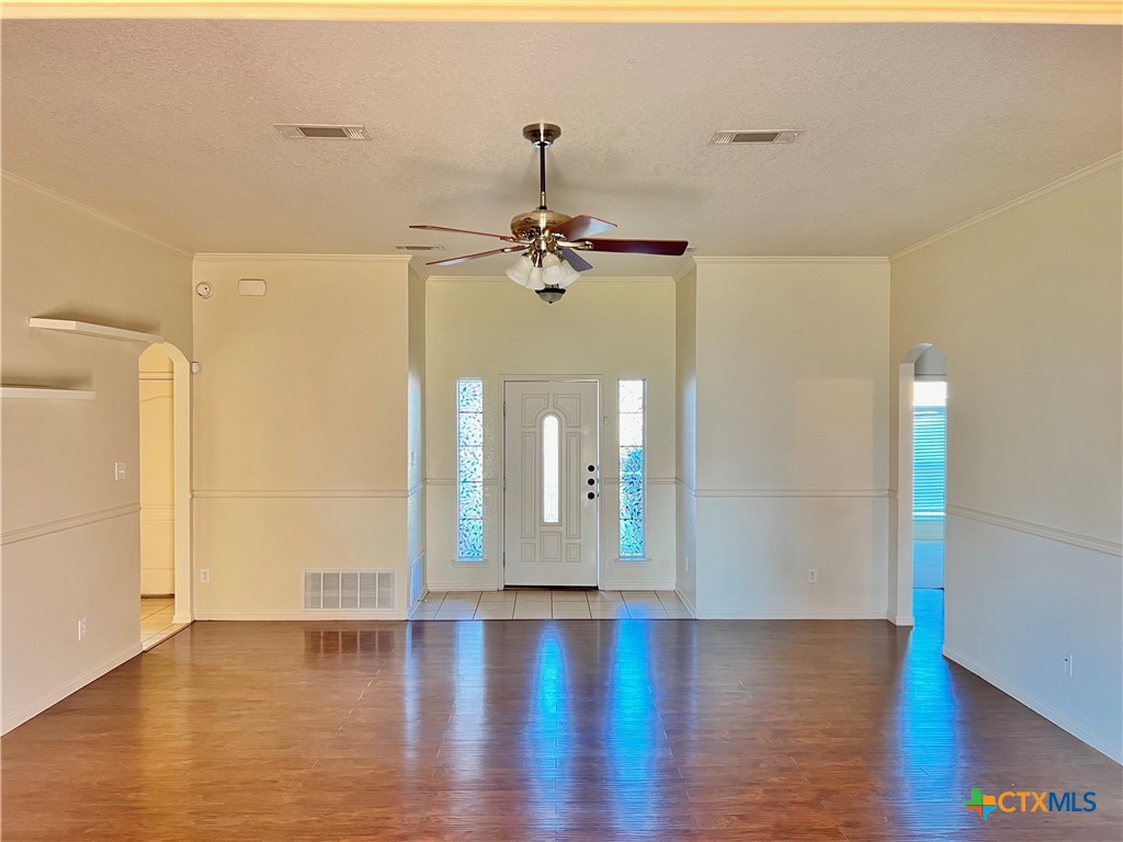 3610 Armstrong County Court Killeen, TX 76549 - Photo 5 of 29 a view of a livingroom with wooden floor