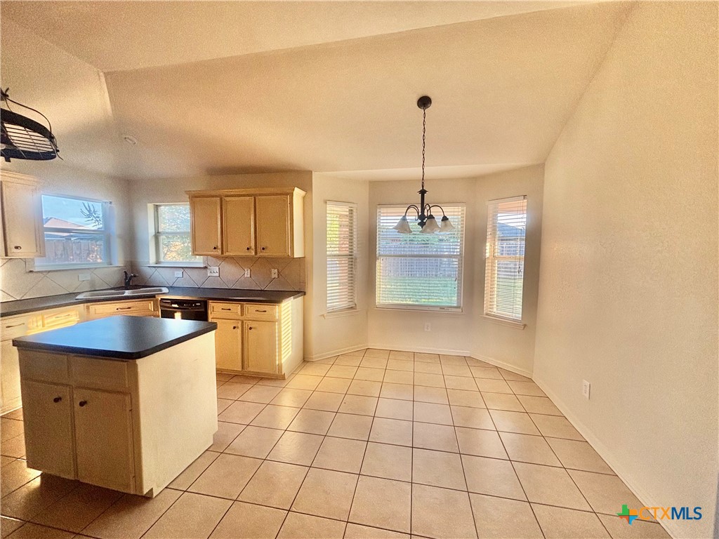 3610 Armstrong County Court Killeen, TX 76549 - Photo 9 of 29 a kitchen with a sink window and cabinets