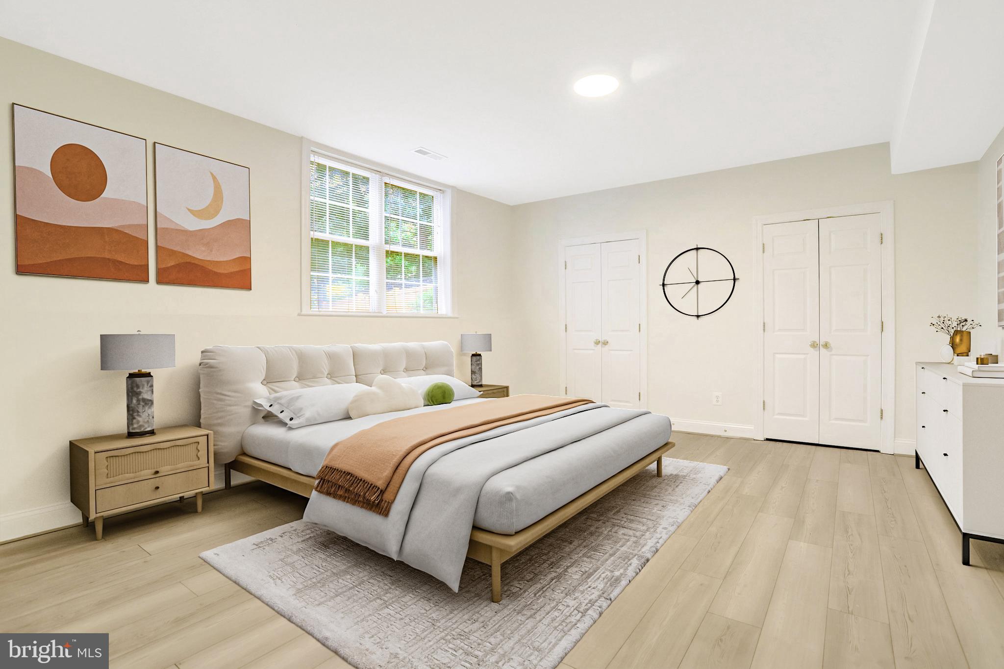 3905 Cook Street Alexandria, VA 22311 - Photo 21 of 39 a bed room with a bed and a window