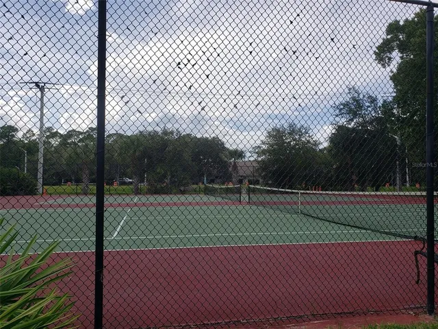 a view of a tennis court