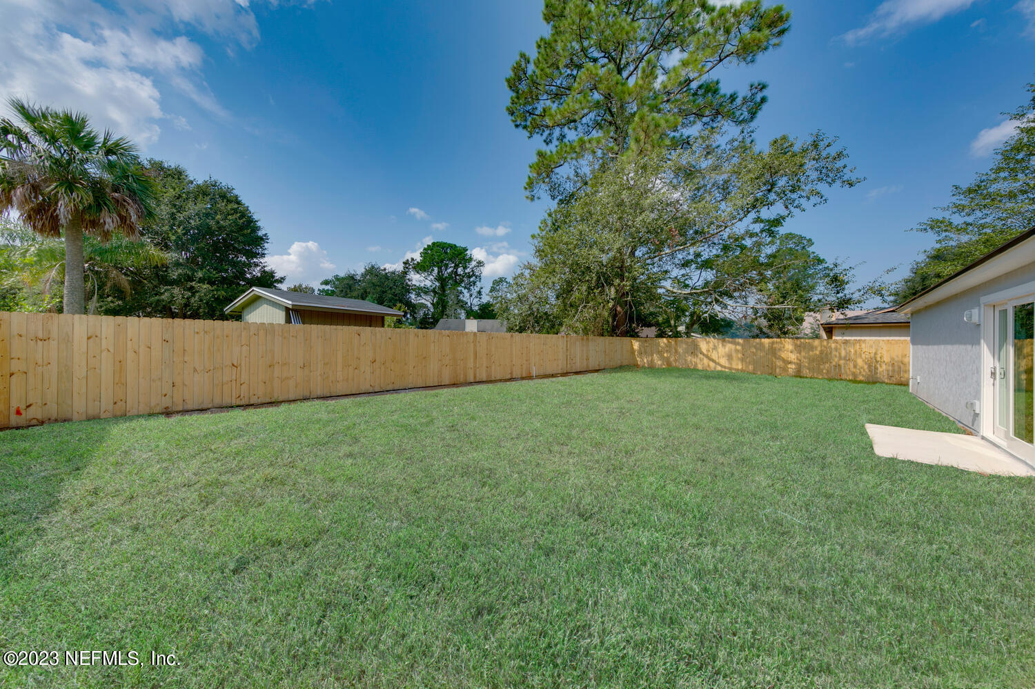 3748 Foxcroft Road Jacksonville, FL 32257 - Photo 33 of 33 a view of yard with green space and wooden fence
