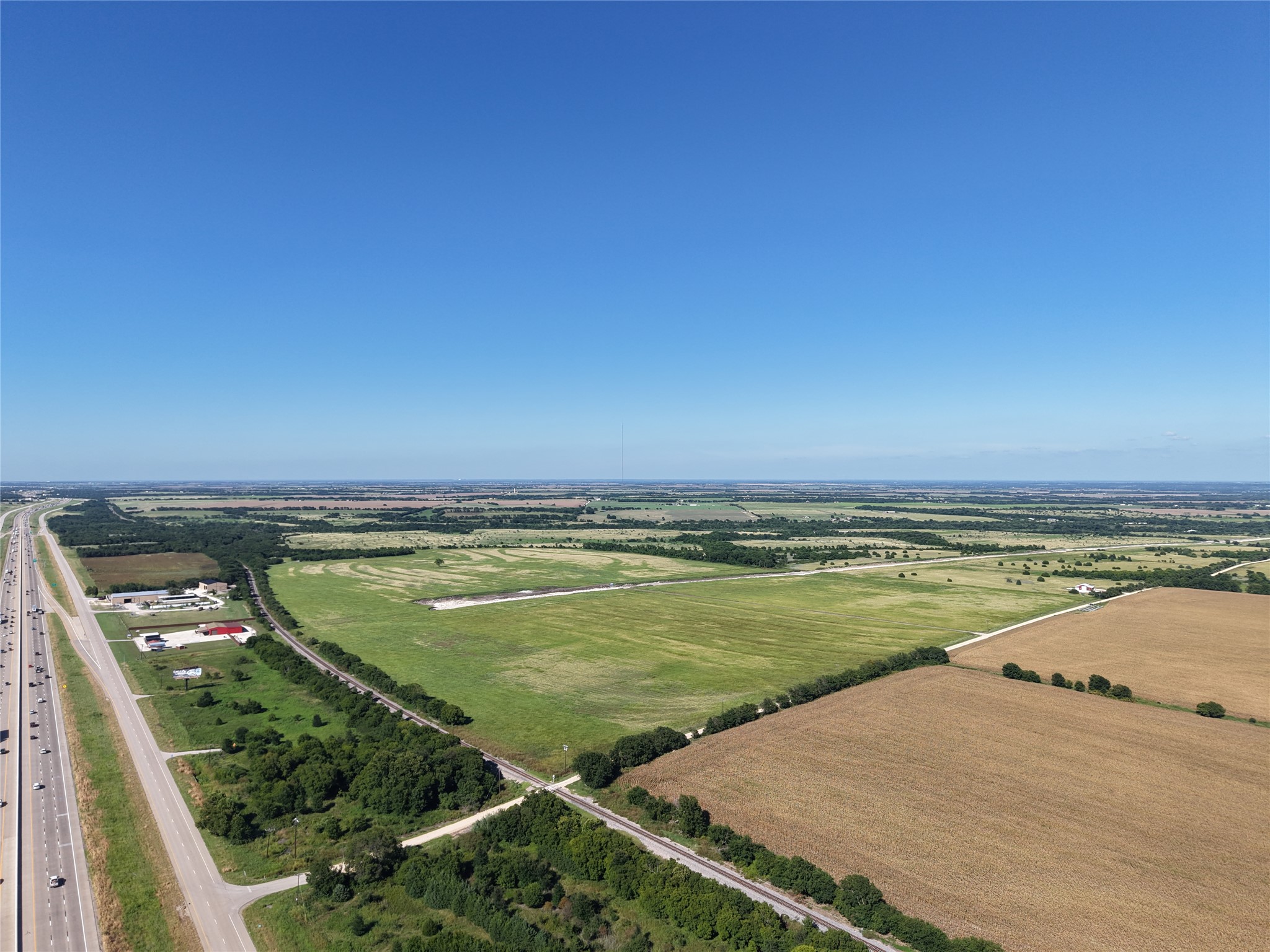 532 East Hillyard Road Troy, TX 76579 - Photo 12 of 16 Overview of rural landscape featuring a highway